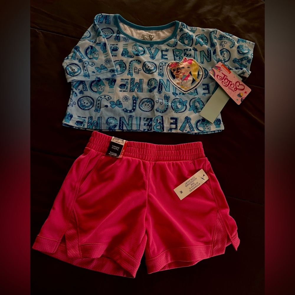 Jojo siwa top and shorts